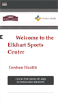 Mobile Screenshot of elkhartsportscenter.com